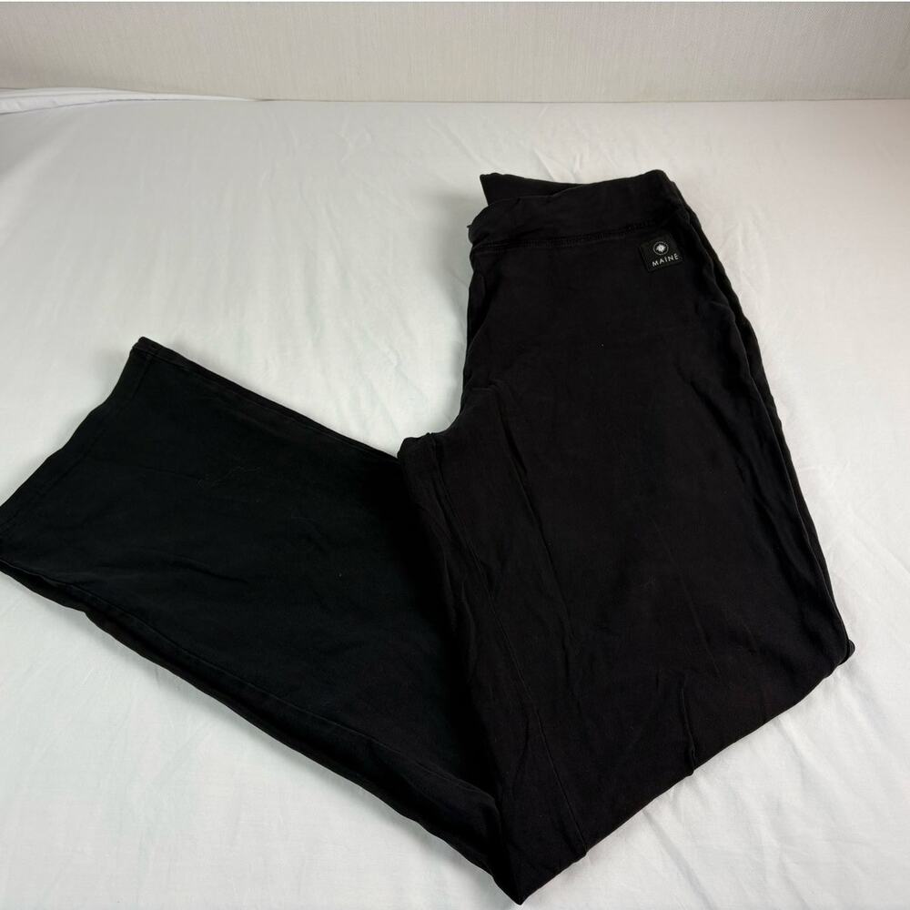 Maine New England black leggings women's size 12